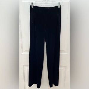 Express Black Velvet Wide Leg Women's Pants